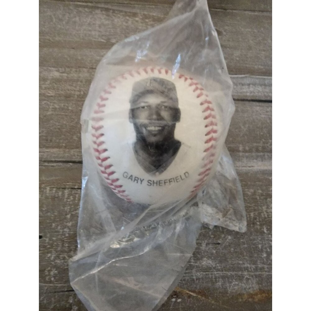 Gary Sheffield Florida Marlins Baseball 1994 Chevron Team Stars Edition Vintage
